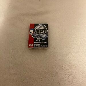World Poker Tour Playing Cards - Red and Black